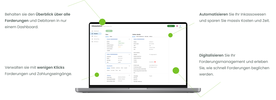 inkasso software funktionen inkassolution